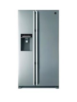 Daewoo Frax22D3S Plumbed Usa-Style Fridge Freezer